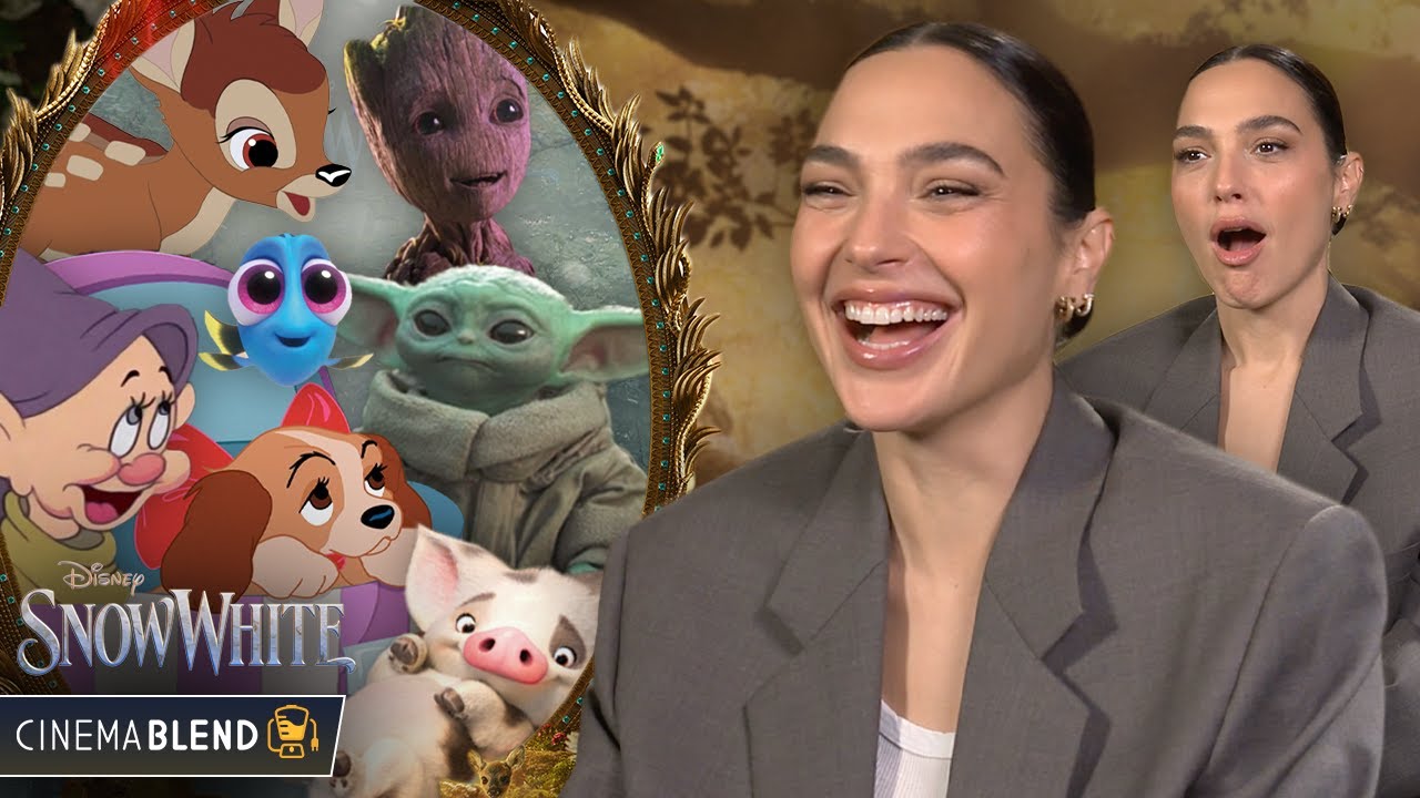 Gal Gadot Decides Which Disney Character Is The Cutest Of Them All | 'Snow White' Interview