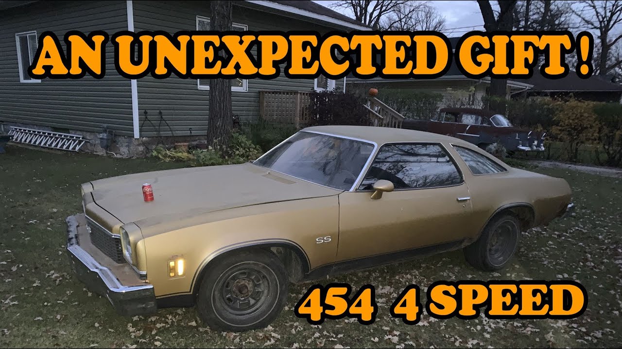 Chevelle 454 1973 года, 4-ступенчатая коробка передач. Новый владелец. 1 из 8 проданных в Канаде.