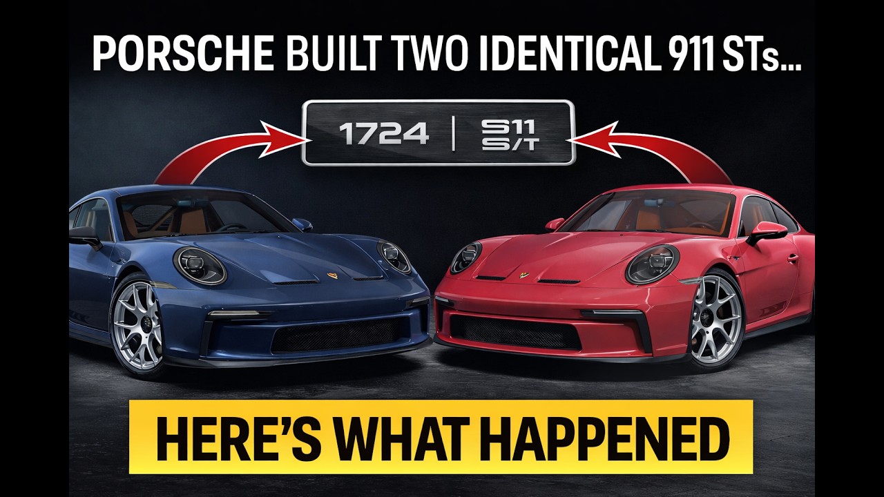 Porsche 911 ST. Ошибка 1 из 1963… Пока Porsche не повторил эти цифры.