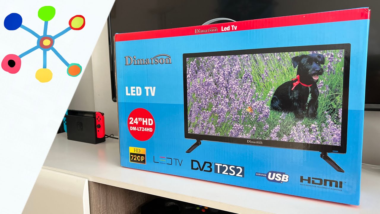 📺 👉 DIMARSON DM-LT24HD  LED TV (ENG)