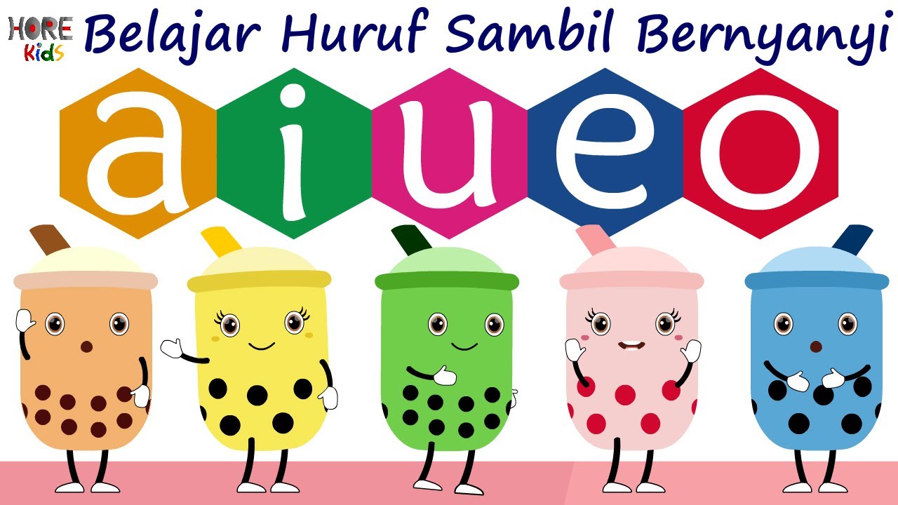 Belajar Membaca dan Mengenal Huruf aiueo - Lagu Anak Balita