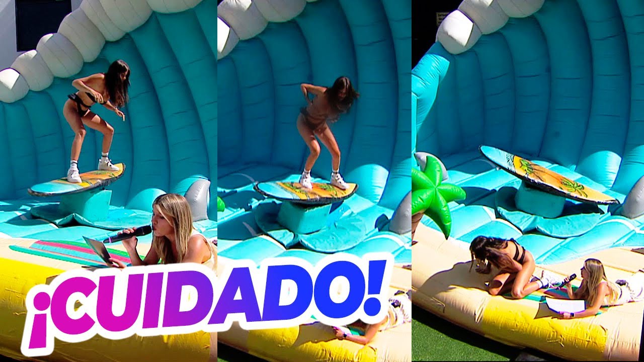 &iexcl;LA TABLA NO PERDONA! Surfe&oacute; la ola pero la bikini le jug&oacute; una mala pasada y se le vio de m&aacute;s