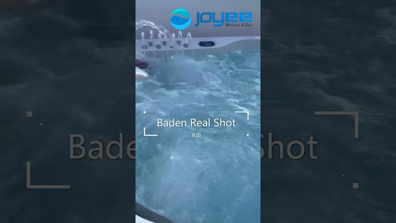 [JOYEE CUSTOMER FEEDBACK] Luxury balboa 6 places hot tub balcony outdoor spa hot tub/ Model: Baden