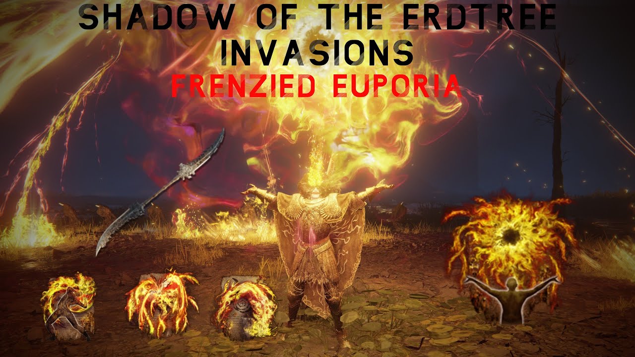 Elden Ring DLC PvP Invasions - Frenzied Flame Midra's Madness Build