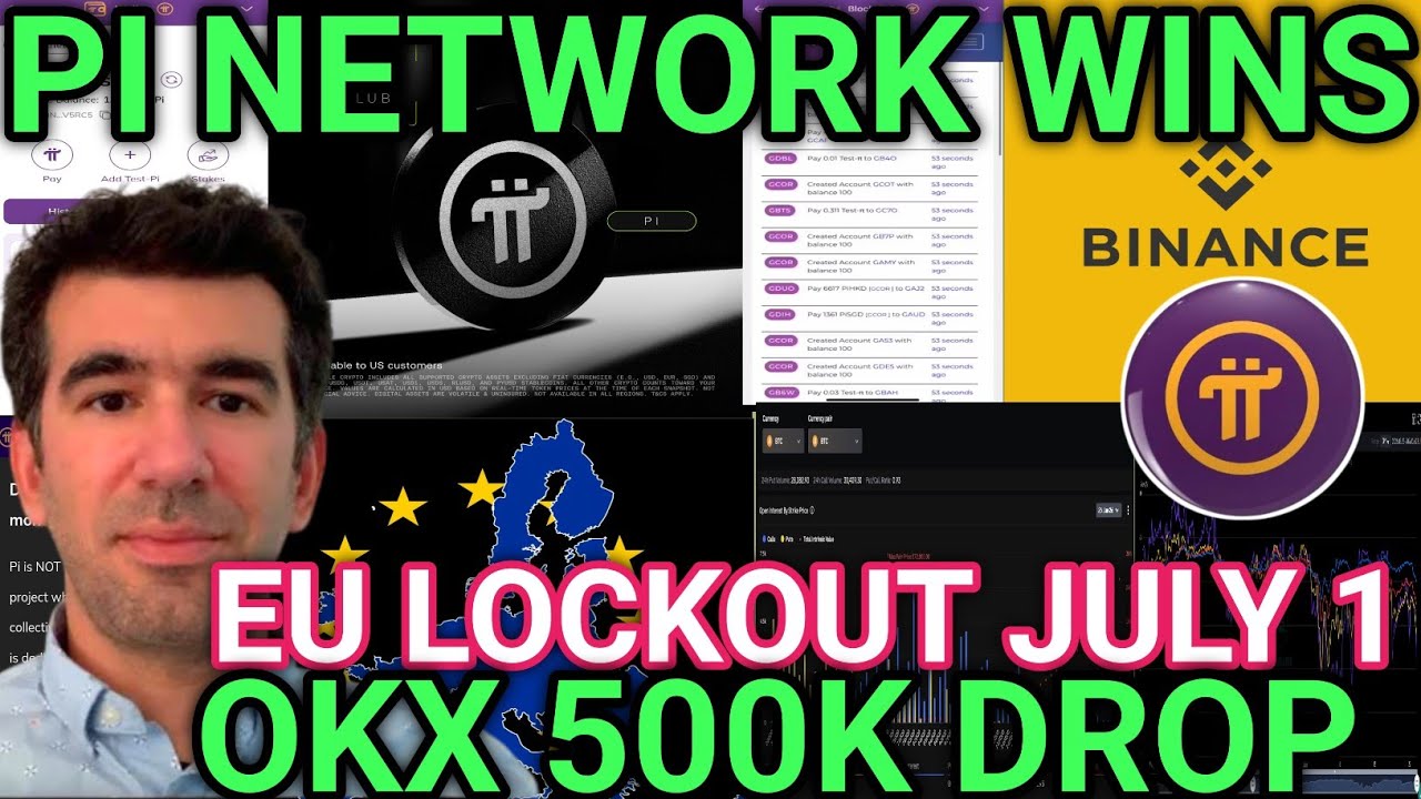 КРУПНОЕ ОБНОВЛЕНИЕ PI NETWORK! Binance запрещена в ЕС, экспирация опционов на Bitcoin в $11 млрд ...