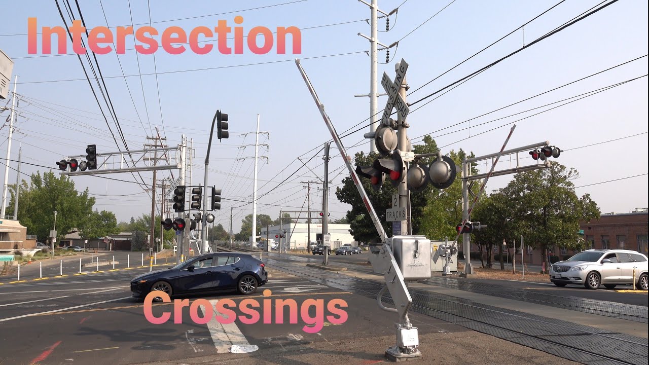Intersection Railroad Crossings Compilation Redone