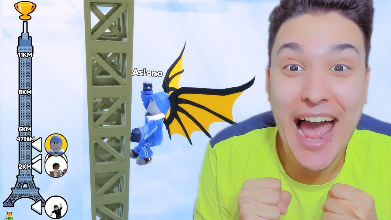 اصلانو يتسلق اعلي قمة للوصول الى الكاس 😱