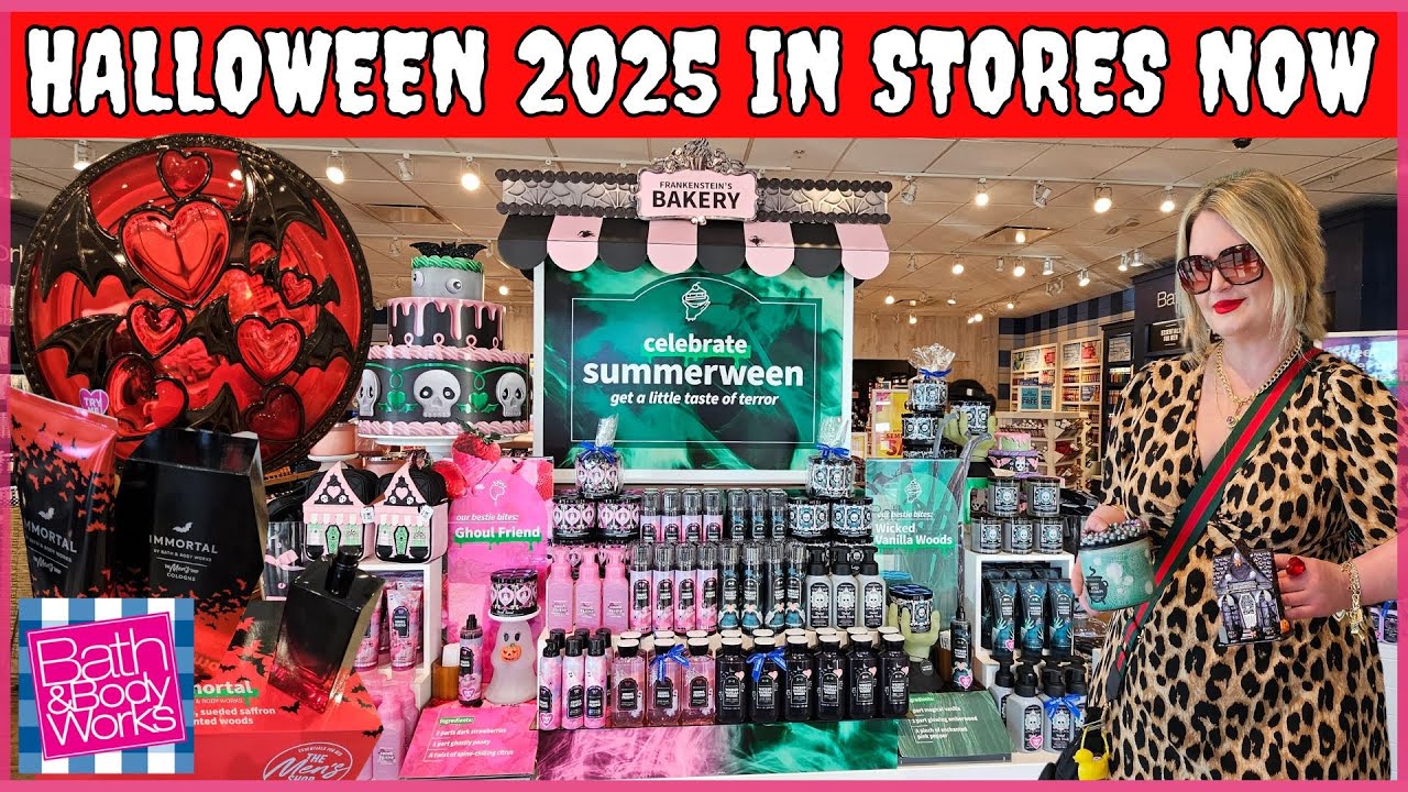 Bath & Body Works NEW HALLOWEEN 2025 IN STORES NOW | STORE WALK THRU #bathandbodyworks