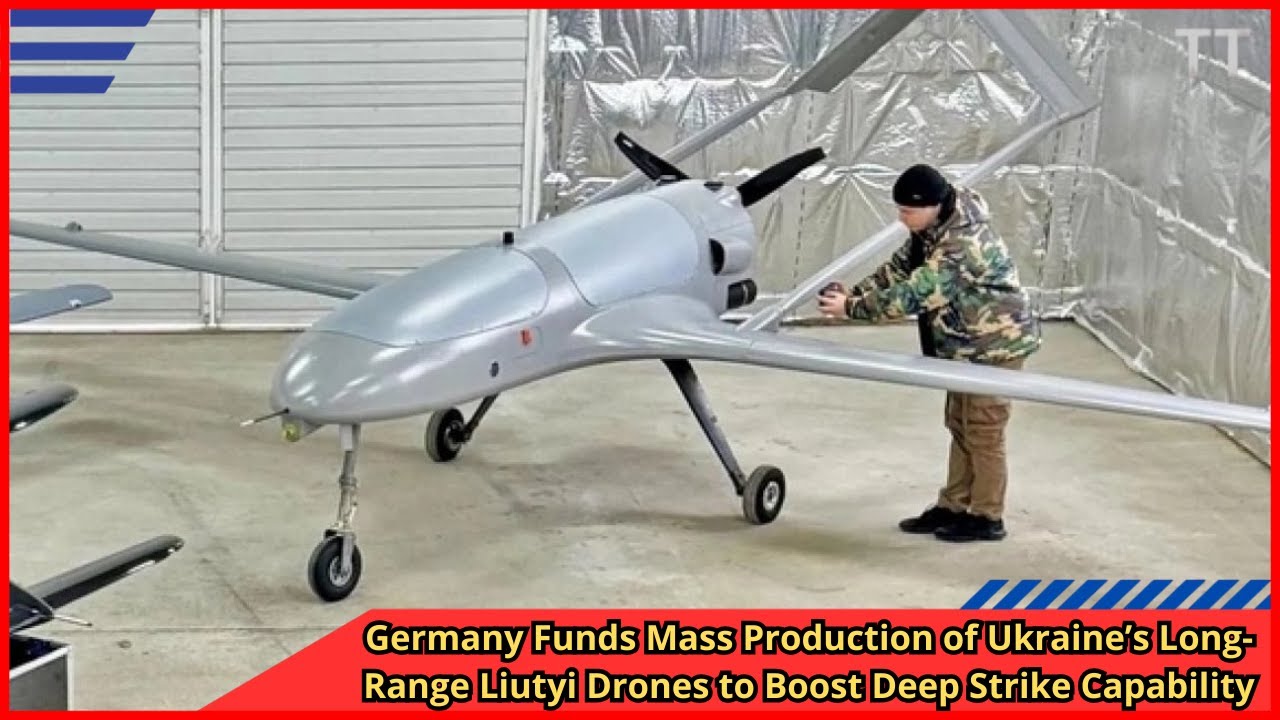 Germany Funds Mass Production of Ukraine&rsquo;s Long Range Liutyi Drones to Boost Deep Strike Capability