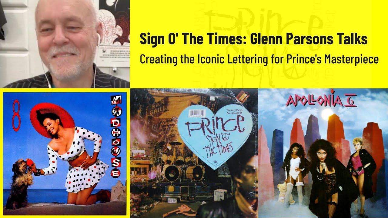 Sign O' The Times: Glenn Parsons Talks Creating the Iconic Lettering for Prince's Masterpiece
