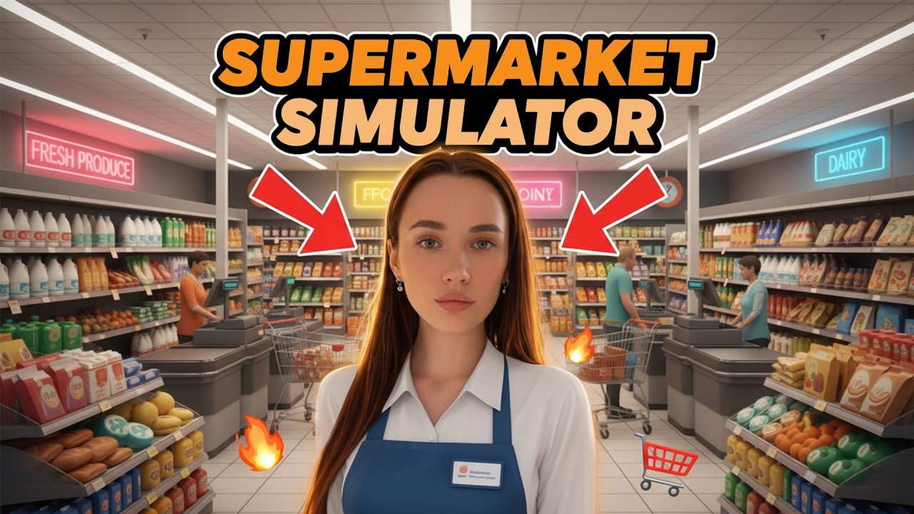🍎КУПИЛА ЛИЦЕНЗИЮ НА ОВОЩИ И ФРУКТЫ🍎// SUPERMARKET SIMULATOR #2