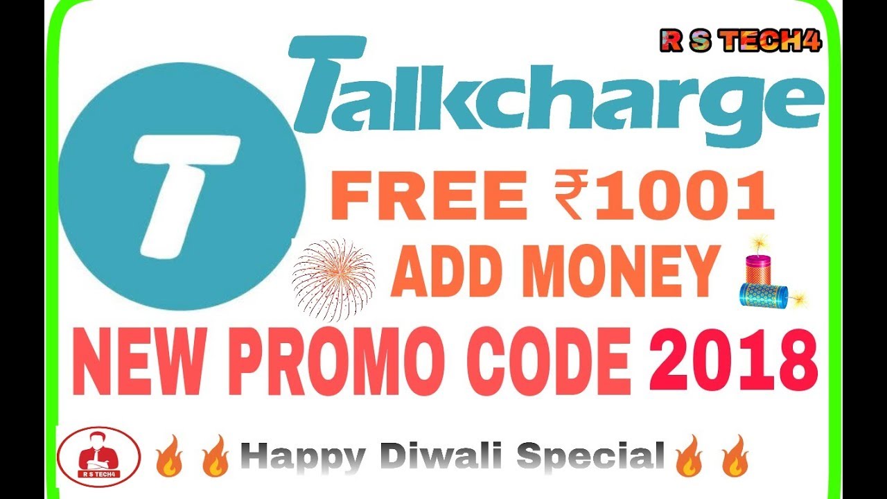 🎆🎆TalkCharge Add Money Promo Code  ₹1001🎆Diwali Dhamaka🔥🔥