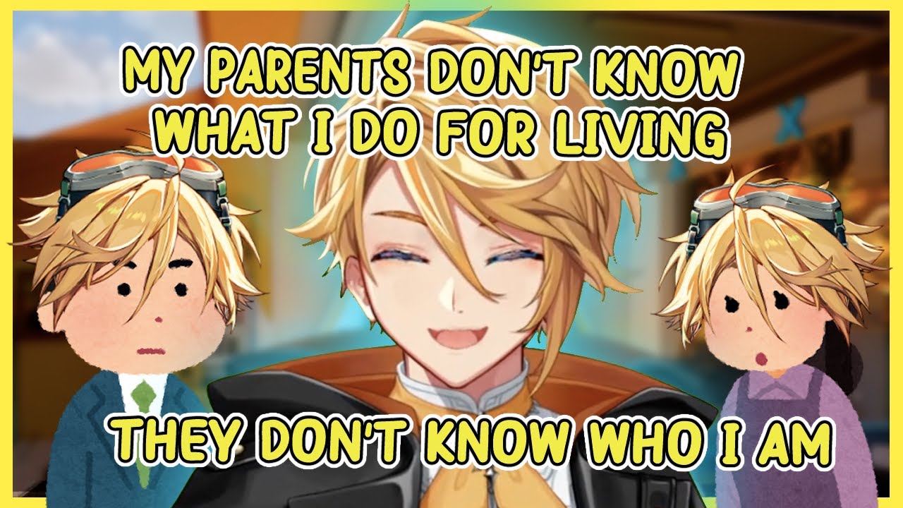 The Reason Why Wilson Doesn't Tell His Family That He's a Vtuber
