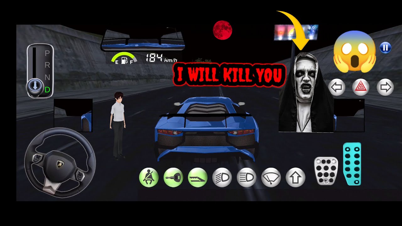 3d driving class|ghost killed me😱