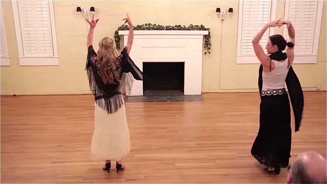 Flamenco/ Fabric Dancing at DPM Studios Dance Showcase