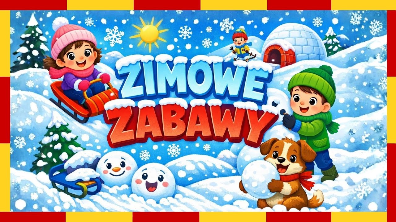 ZIMOWE ZABAWY   - Metris - piosenki dla dzieci ❄️🎶 #piosenkidladzieci