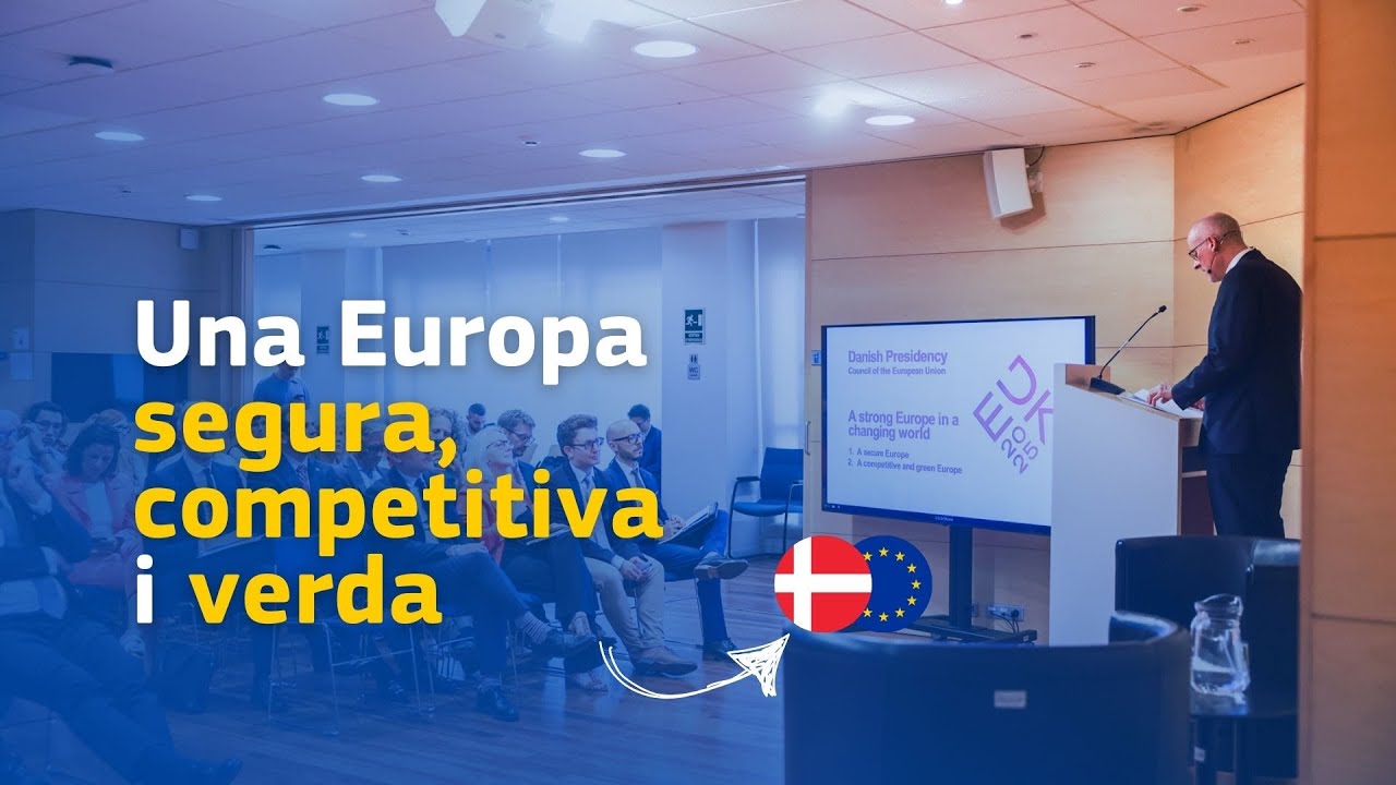 Presentació de la Presidència danesa del Consell de la UE a Barcelona