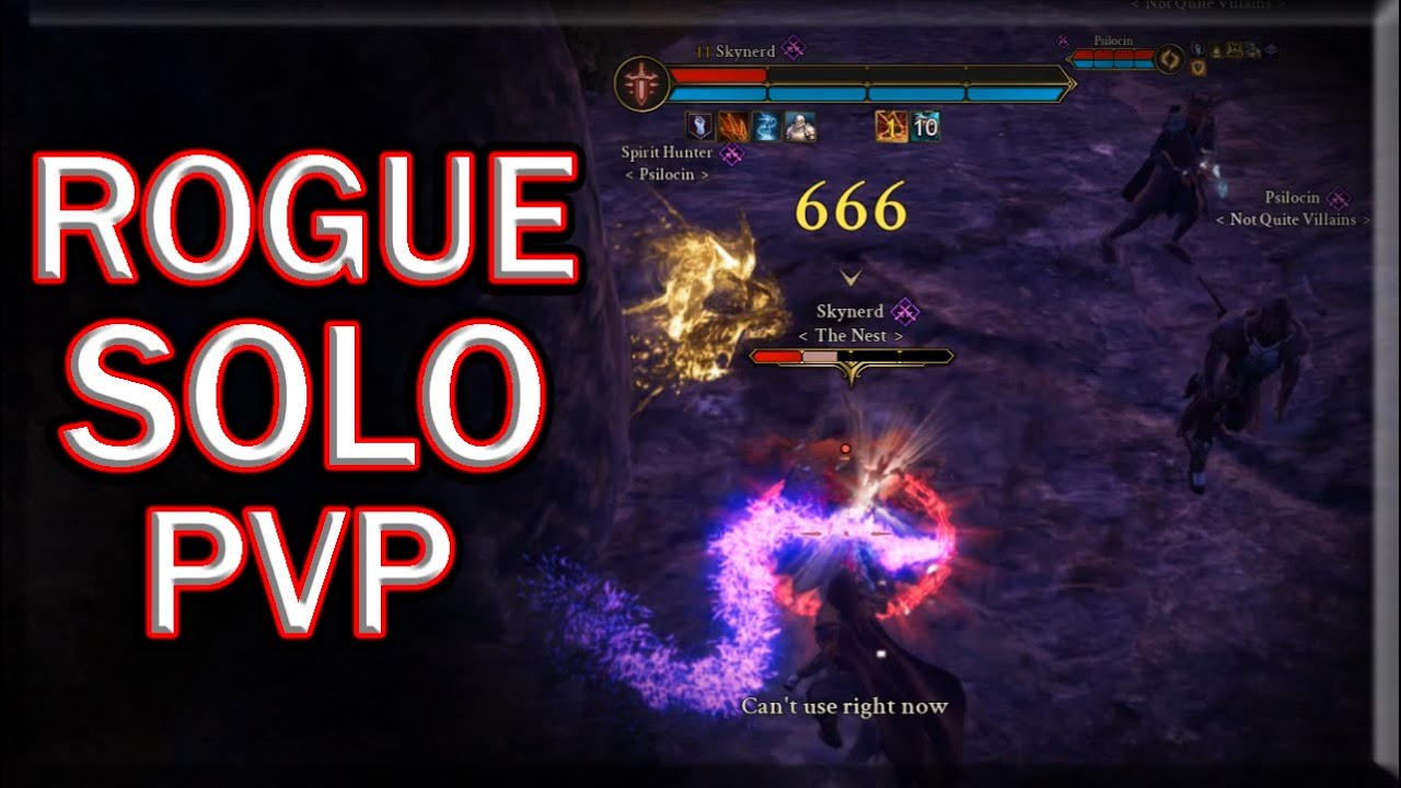 Rogue Is Busted.. 🐱‍👤 Ashes Of Creation PvP
