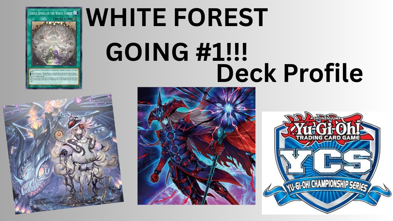 #1 White Forest Deck Profile Post Maze