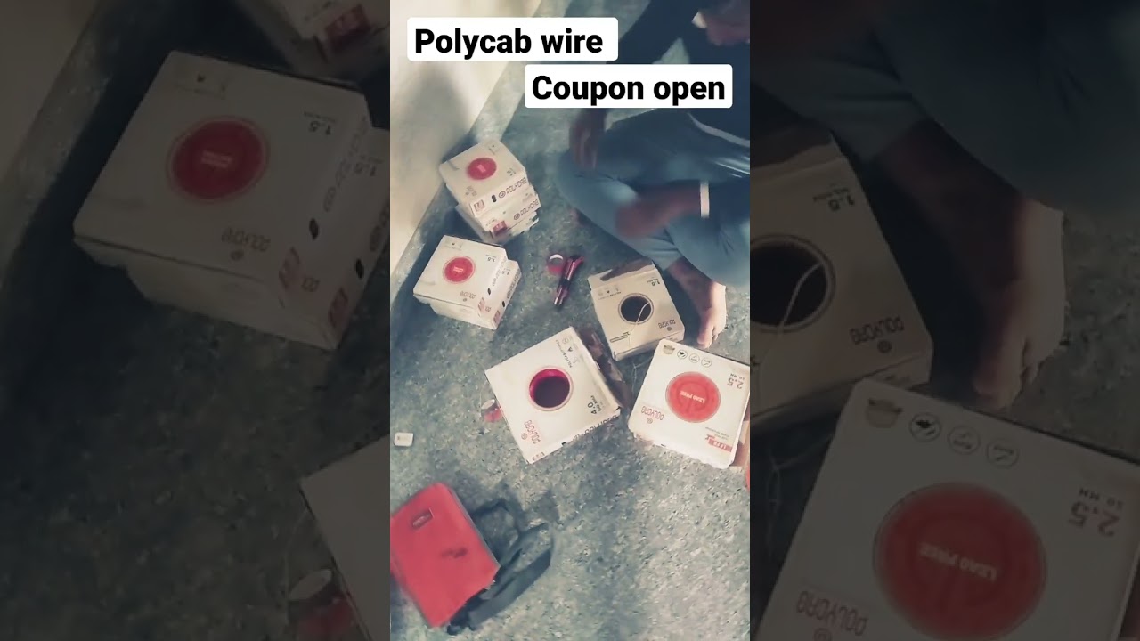 Polycab wire coupons 😱