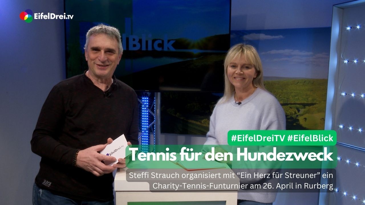 🐶🎾 Matchball for Dogs – Charity-Tennis-Turnier in Rurberg am 26.4. 🎾🐶