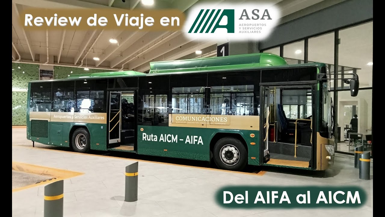 ¡Del AIFA al AICM, DIRECTO y SIN TRANSBORDOS! En un servicio suburbano muy interesante de ASA