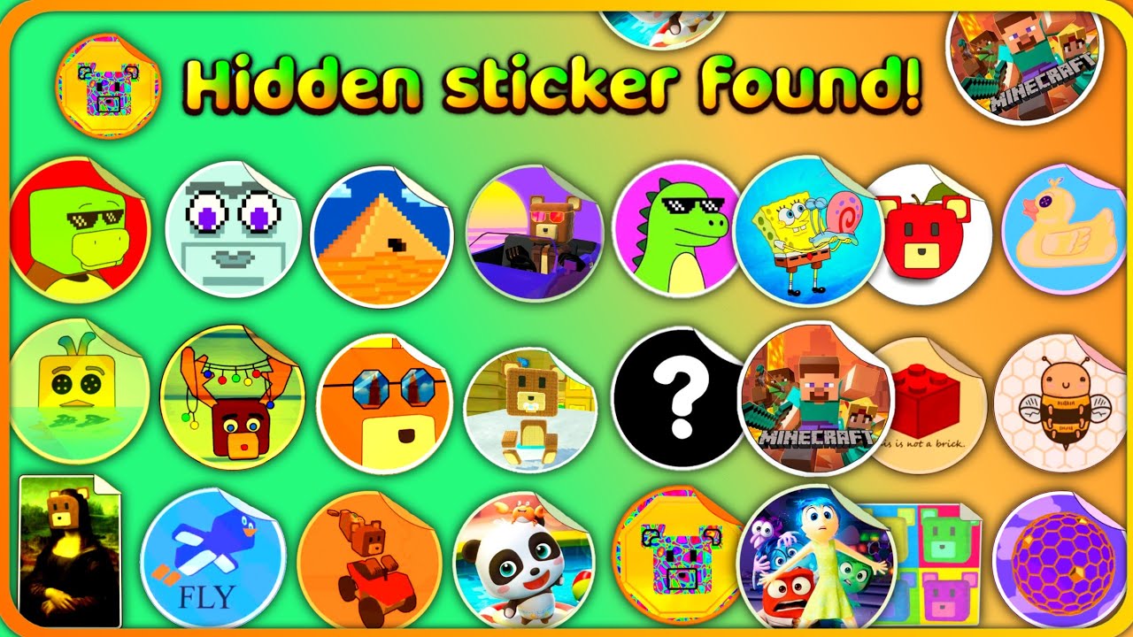 All Hidden Stickers Found That Ever Exists Super Bear Adventure Gameplay Walkthrough! 