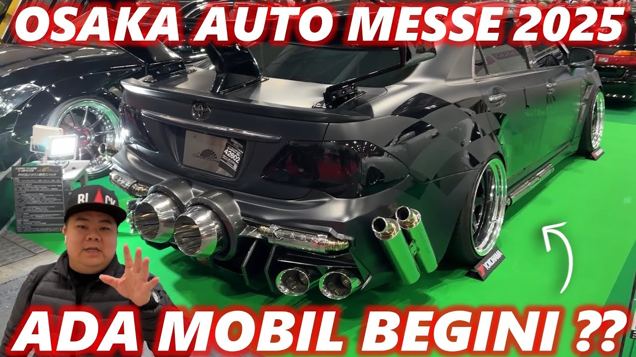 DAILY VLOG DI JEPANG !! OSAKA AUTO MESSE 2025 PART 2