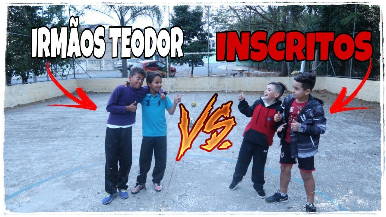 IRM&Atilde;OS TEODOR VS INSCRITOS - P&Ecirc;NALTI TONTO E 2 X 2