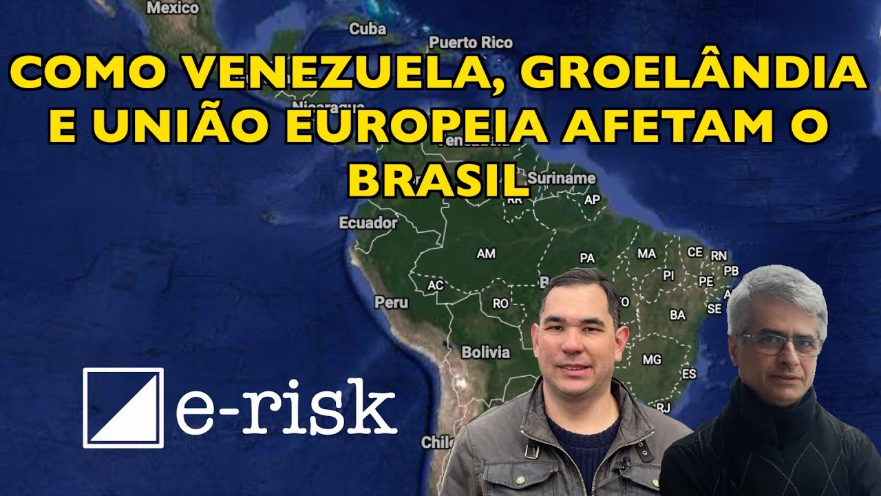 Groenlândia, Venezuela e Mercosul: como a tabuleiro geopolítico afeta o Brasil