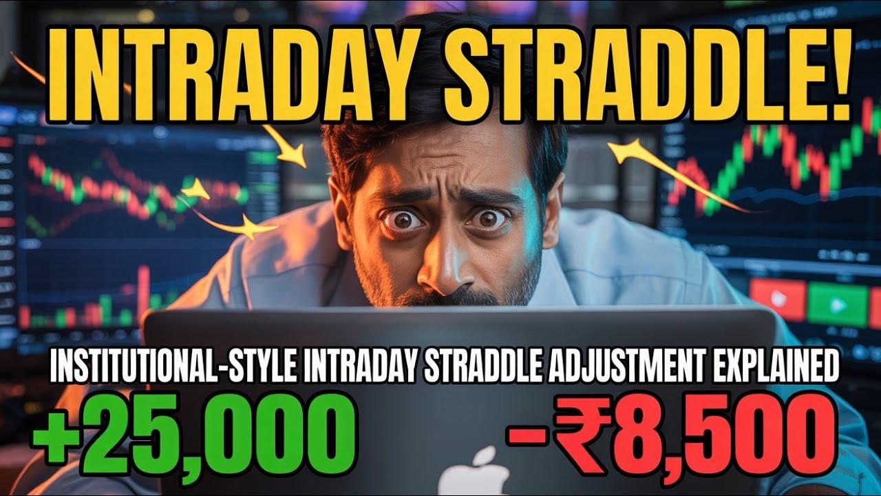 Professional Intraday Straddle Adjustment Strategy (Step-by-Step)