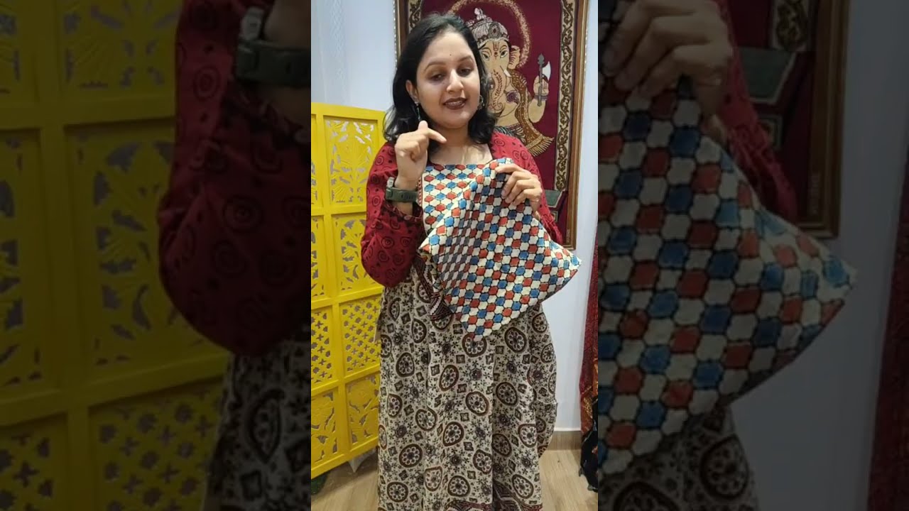 ajrak cotton naturally dyed handblock print suit set@9992958156