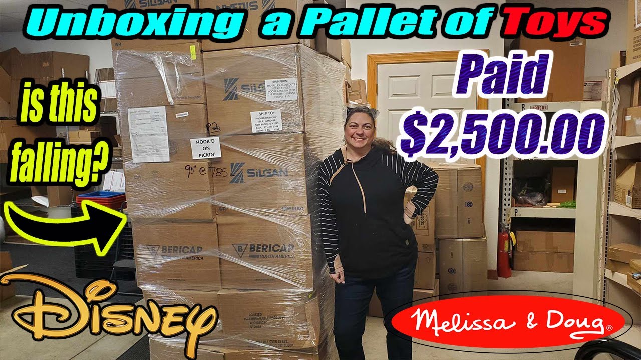 Unboxing toys and a Surprising amount of health and beauty! Name brands!!! Paid $2,500.00