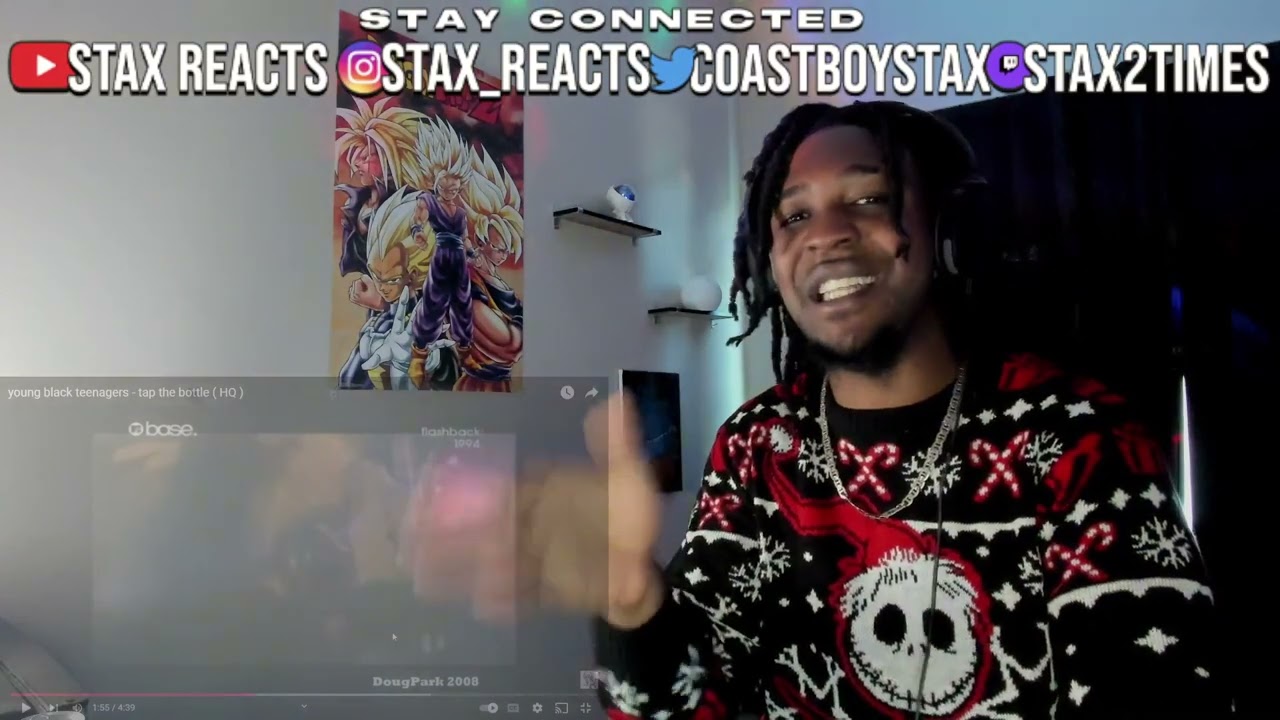 First Time Hearing young black teenagers - tap the bottle (REACTION)