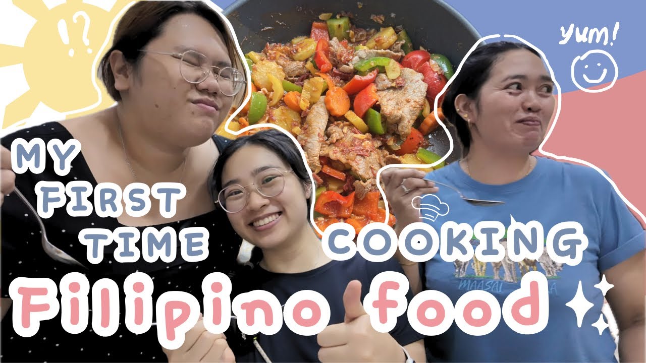 our FIRST TIME trying CORNED BEEF CALDERETA 🇵🇭 | a cozy Saturday vlog