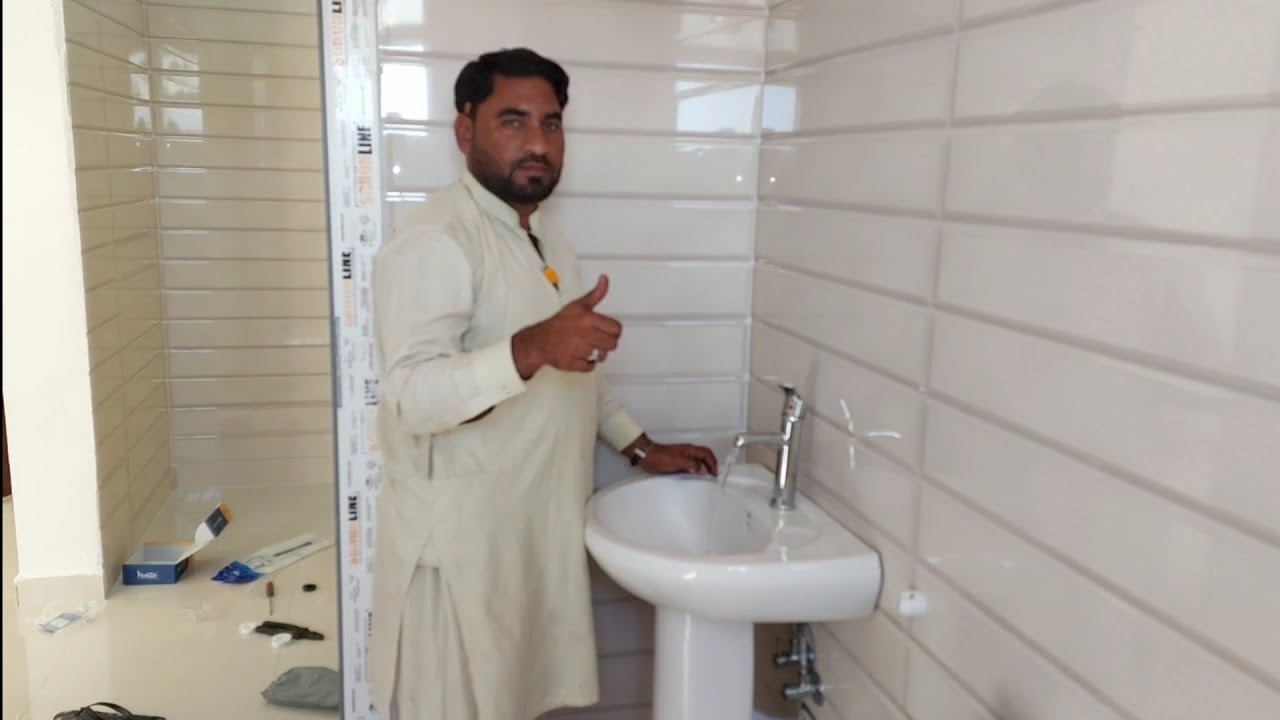 واش بیسن لگانے کا طریقہ اگر اپ کو ویڈیو اچھی لگی ہے تو لائک شیئر سبسکرائب کریں شکریہ