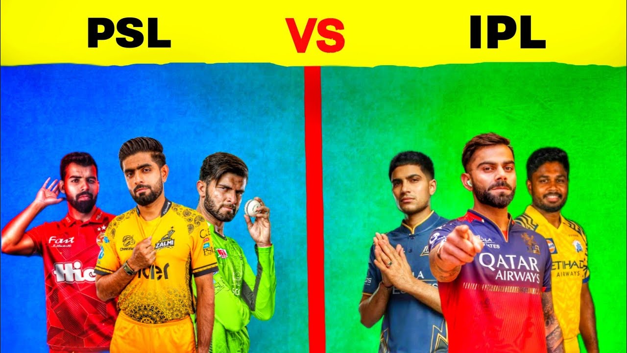 IPL VS PSL Full Comparison | Indian Premier League VS Pakistan Super League