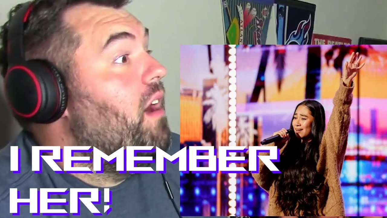 Singer reaction to Jessica Sanchez AGT audition 20 years later! WOW!