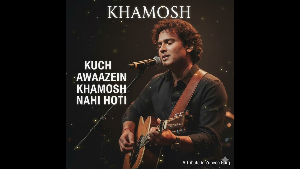 Khamosh | A Tribute to Zubeen Garg | Emotional Hindi Song #viral #viralsong 