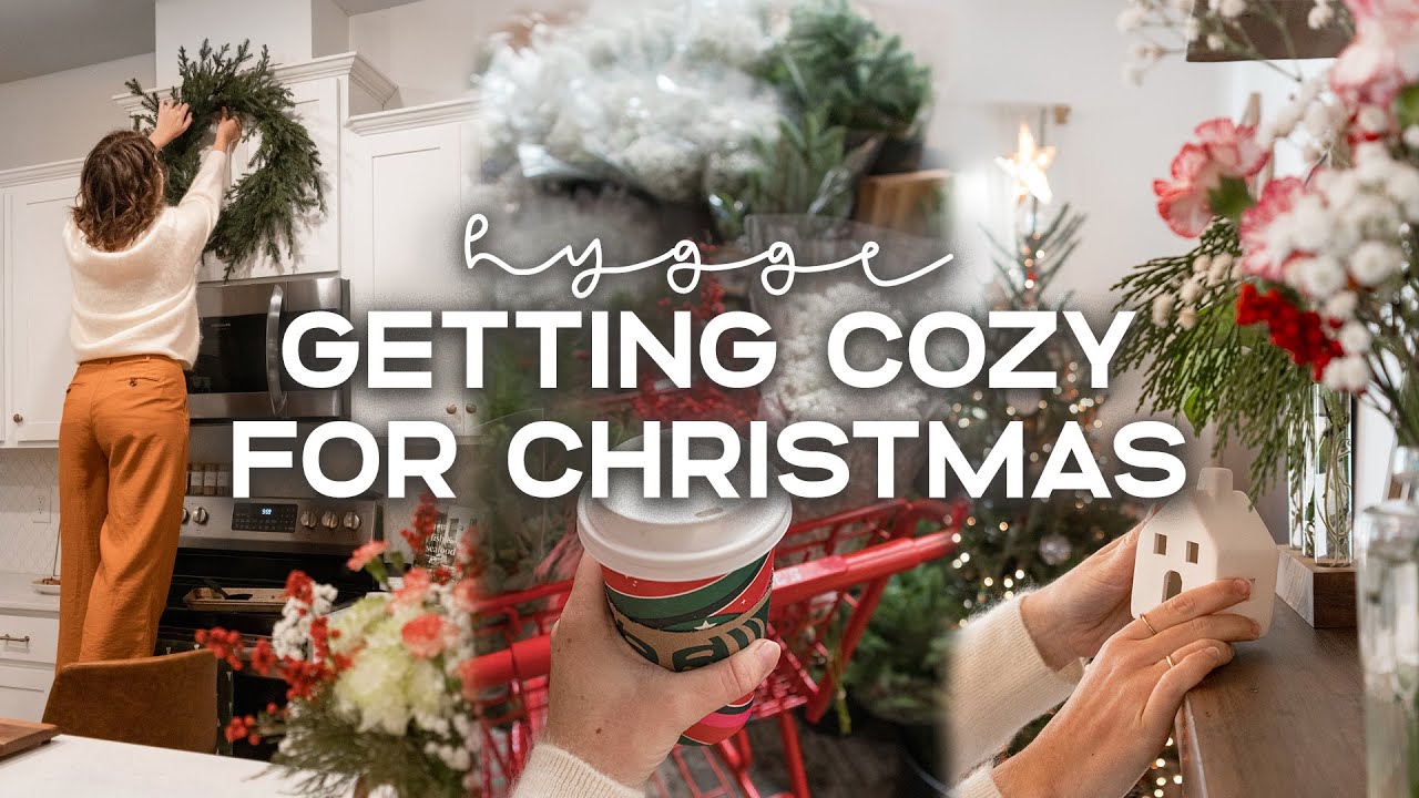 GETTING COZY FOR CHRISTMAS 🎄 | Minimalist Christmas Decor, Festive Coffee & Baking Homemade Cookies