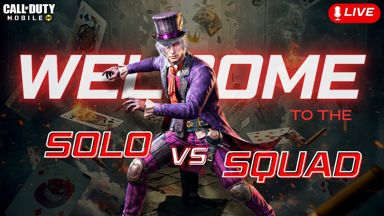 CODM LIVE✨| CoD MobilE SOLO vs SQUAD🔥 #codm #codmobile #callofdutymobile