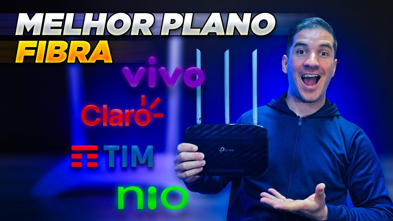 Qual MELHOR PLANO de INTERNET FIBRA RESIDENCIAL em 2025? TIM x CLARO x VIVO X NIO