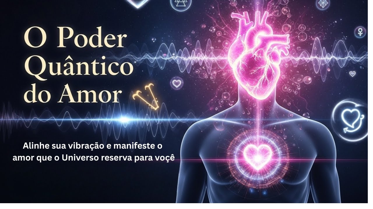 Como Atrair o Amor Verdadeiro com a Lei da Atração — O Poder Quântico do Coração