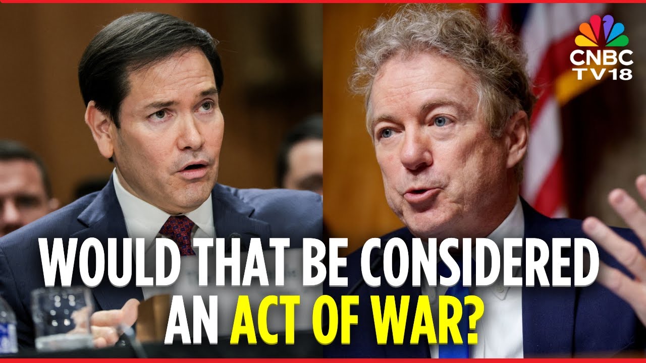 Sen. Rand Paul Accuses Trump Admin Violated The Constitution By Capturing Maduro | Marco Rubio |N18G