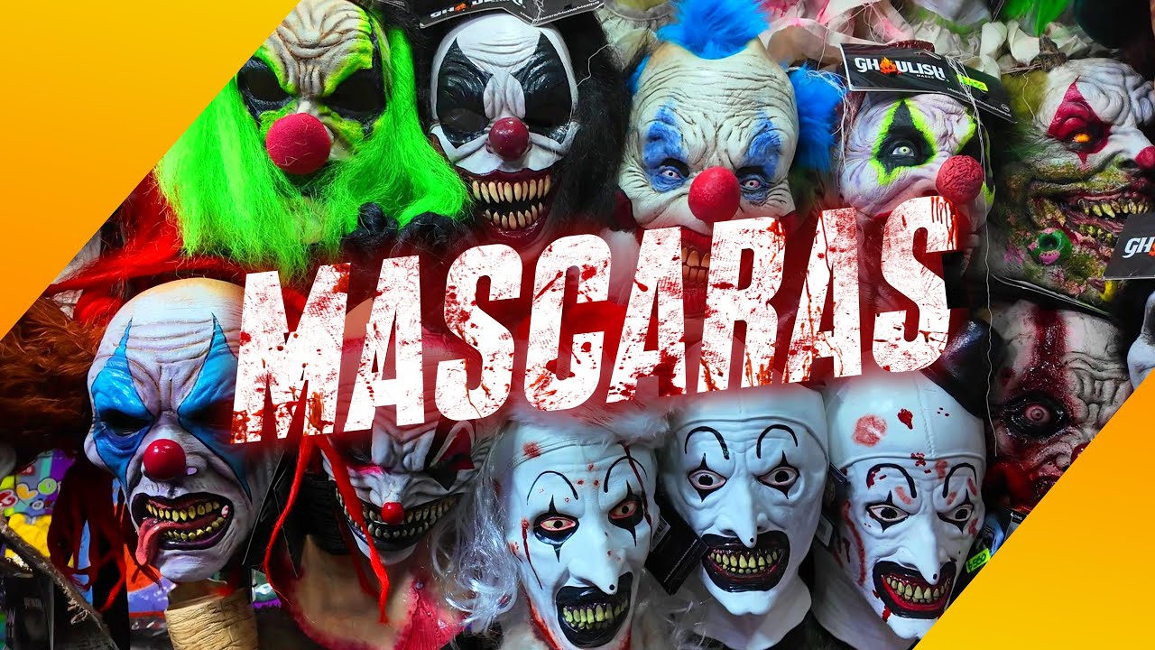 🎃​¡Las mascarás mas aterradoras (Mercado de sonora)!🎃​