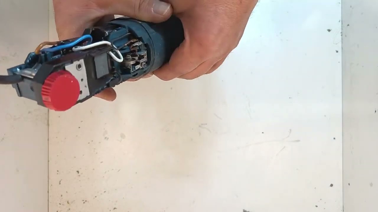 Szlifierka kątowa Bosch GWS 750 S #powertools #diy #asmr #bosch #repair