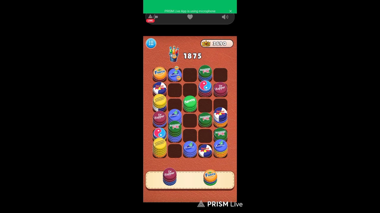Live streaming of Game world