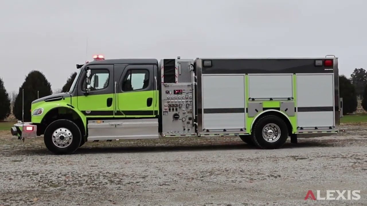 HYDE PARK FIRE DEPARTMENT   ALEXIS 1500 GPM SIDE CONTROL PUMPER #2586   HYDE PARK, VERMONT