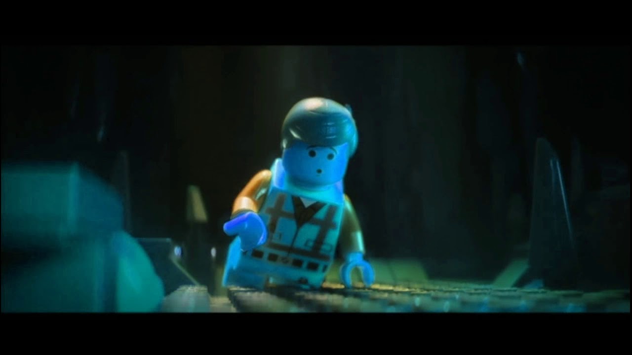 Lego movie emmet finds the piece in lost effect