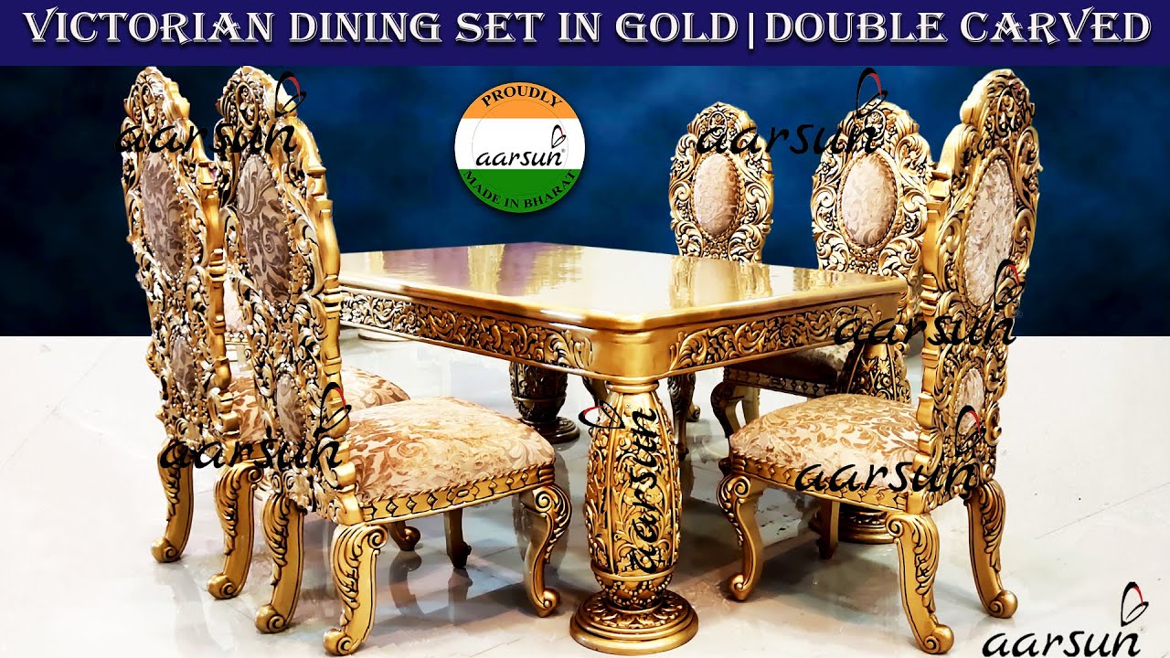 #283 Royal Maharaja Dining Set Top Furniture Collection from Aarsun Store